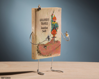 Illustration for article titled Amazing art project Wiry Limbs, Paper Backs anthropomorphizes literary classicsÂ